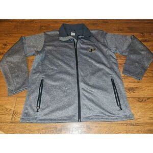 Purdue University Jacket Knights Apparel Medium‎ 38-40 Gray Black